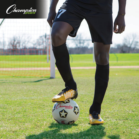 Champion Sports SRB3 Rubber Cover Soccer Ball Size 3