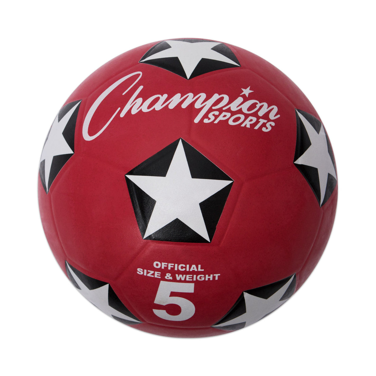 Champion Sports RUBBER COVER SOCCER BALL SIZE 3