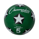 Champion Sports RUBBER COVER SOCCER BALL SIZE 3