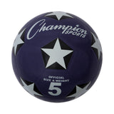 Champion Sports RUBBER COVER SOCCER BALL SIZE 3