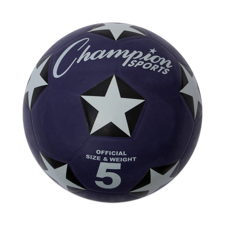 Champion Sports SRB3 Rubber Cover Soccer Ball Size 3