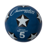 Champion Sports RUBBER COVER SOCCER BALL SIZE 3