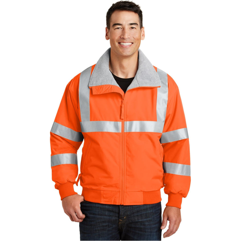 Port Authority ®  Enhanced Visibility Challenger™ Jacket with Reflective Taping.  SRJ754 - Port Authority SRJ754