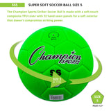 Champion Sports SUPER SOFT SOCCER BALL SIZE 5