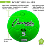 Champion Sports SUPER SOFT SOCCER BALL SIZE 5