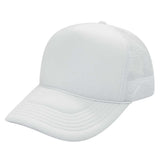 Nissun Foam Trucker Hat, 5 Panel Mesh Cap, Solid Colors - SSC