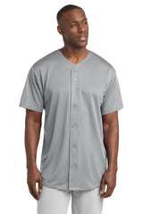Sport-Tek ®  PosiCharge ®  Tough Mesh Full-Button Jersey. ST220 - Sport-Tek ST220