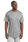 Sport-Tek ®  PosiCharge ®  Tough Mesh Full-Button Jersey. ST220 - Sport-Tek ST220