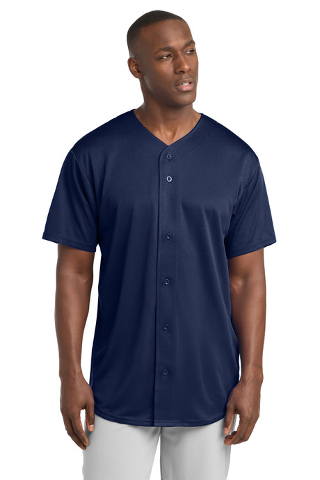 Sport-Tek ST220 PosiCharge Tough Mesh Full-Button Jersey