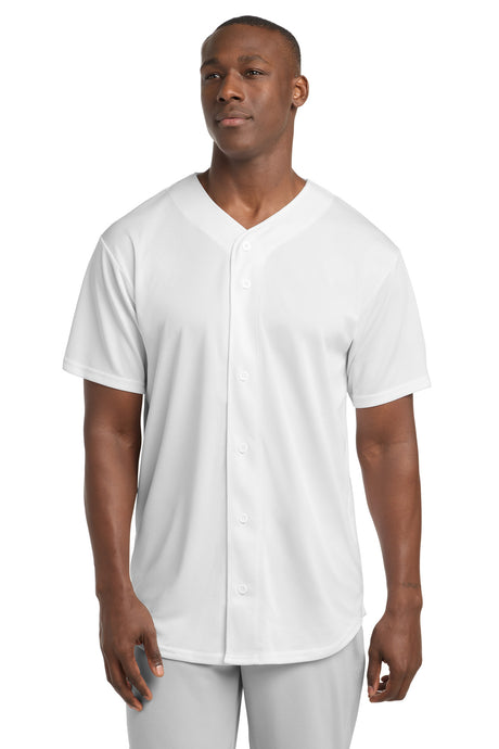 Sport-Tek ST220 PosiCharge Tough Mesh Full-Button Jersey