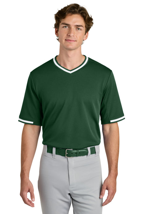Sport-Tek ST221 Tough Mesh V-Neck Baseball Jersey