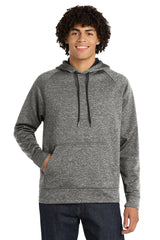 Sport-Tek ®  PosiCharge ®  Electric Heather Fleece Hooded Pullover. ST225 - Sport-Tek ST225