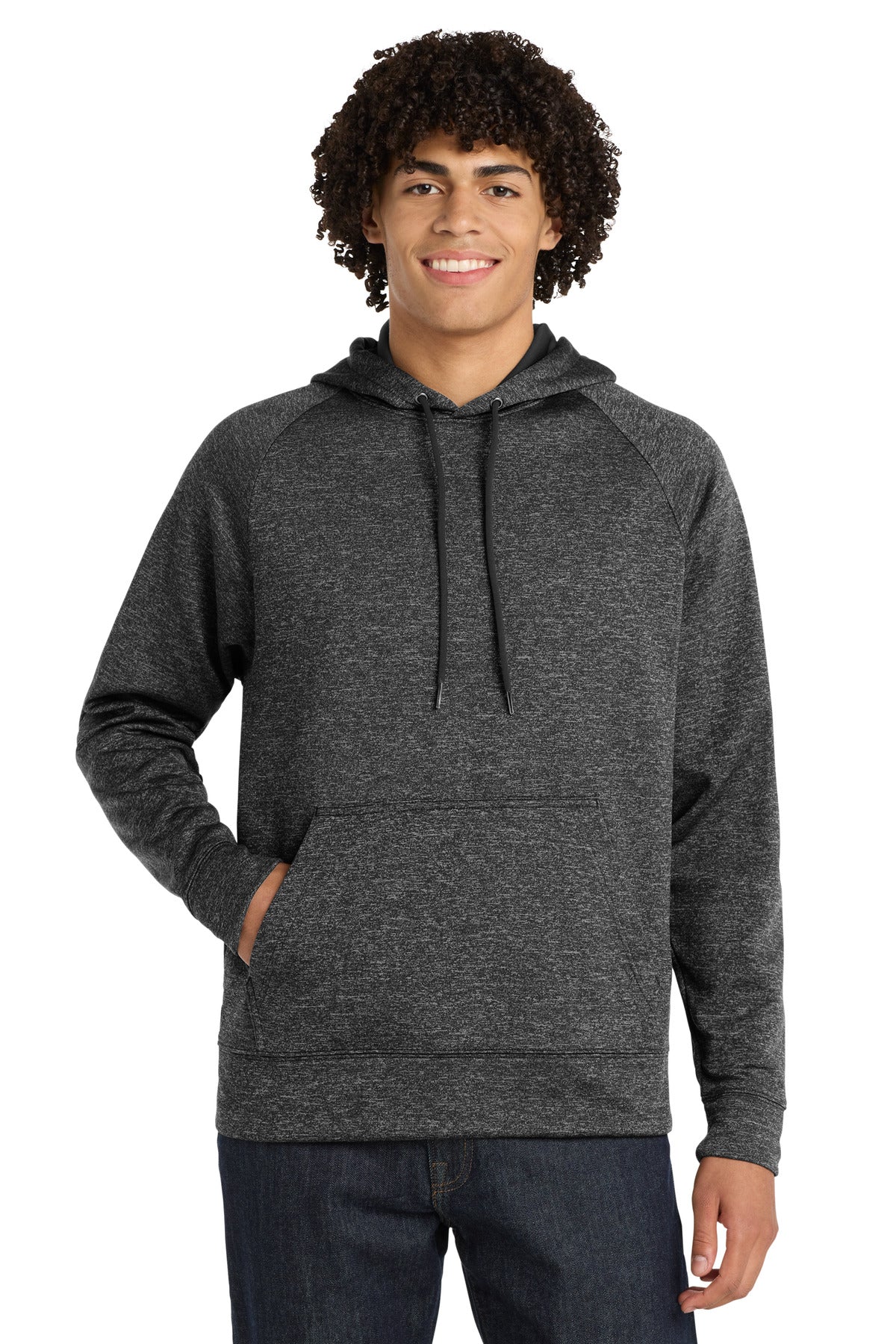 Sport-Tek ST225 PosiCharge Electric Heather Fleece Hooded Pullover
