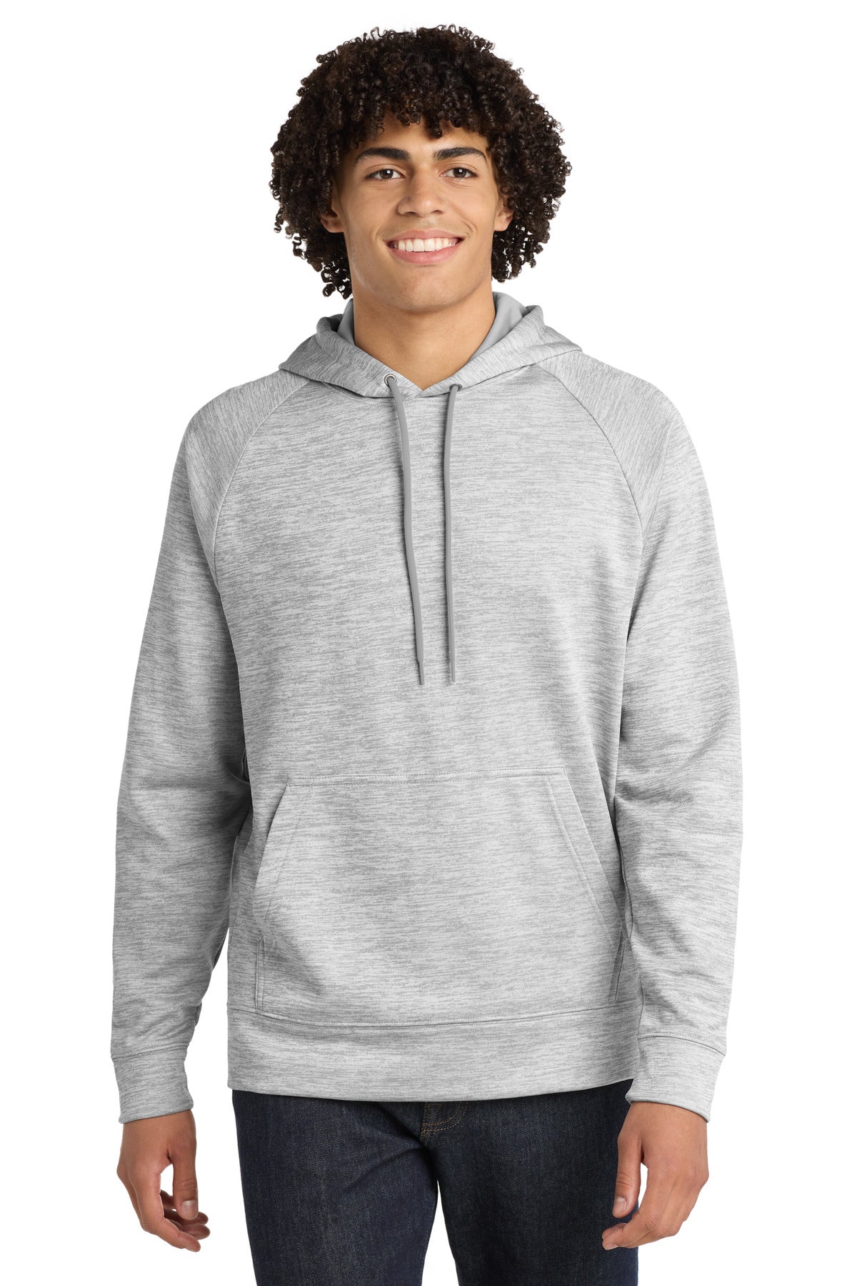 Sport-Tek ST225 PosiCharge Electric Heather Fleece Hooded Pullover