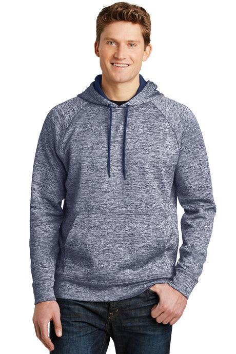Sport-Tek ®  PosiCharge ®  Electric Heather Fleece Hooded Pullover. ST225 - Sport-Tek ST225