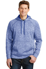Sport-Tek ®  PosiCharge ®  Electric Heather Fleece Hooded Pullover. ST225 - Sport-Tek ST225