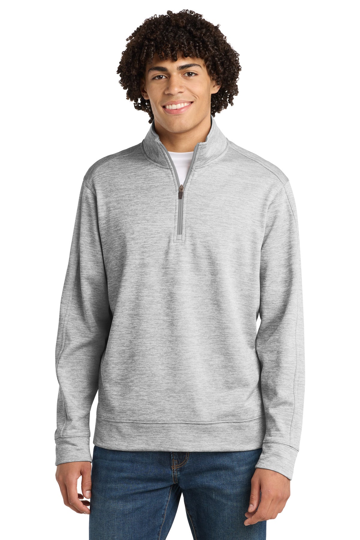 Sport-Tek ®  PosiCharge ®  Electric Heather Fleece 1/4-Zip Pullover. ST226 - Sport-Tek ST226