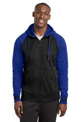 Sport-Tek ST236 Sport-Wick Varsity Fleece Full-Zip Hooded Jacket