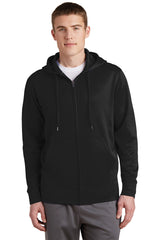 Sport-Tek ®  Sport-Wick ®  Fleece Full-Zip Hooded Jacket.  ST238 - Sport-Tek ST238
