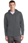 Sport-Tek ®  Sport-Wick ®  Fleece Full-Zip Hooded Jacket.  ST238 - Sport-Tek ST238