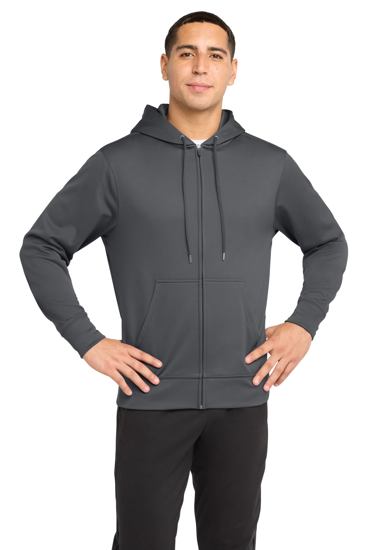 Sport-Tek ST238 Sport-Wick Fleece Full-Zip Hooded Jacket