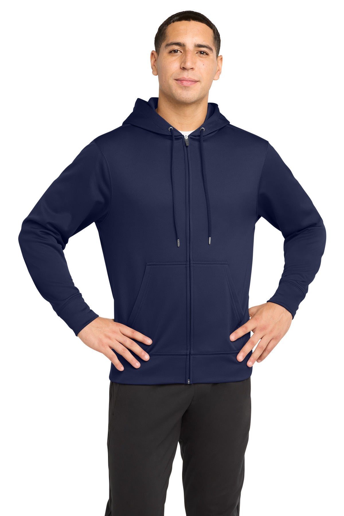 Sport-Tek ST238 Sport-Wick Fleece Full-Zip Hooded Jacket