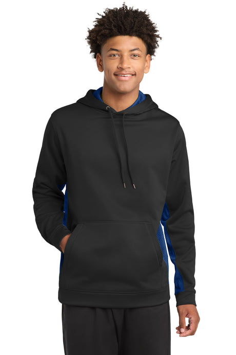 Sport-Tek ®  Sport-Wick ®  CamoHex Fleece Colorblock Hooded Pullover. ST239 - Sport-Tek ST239