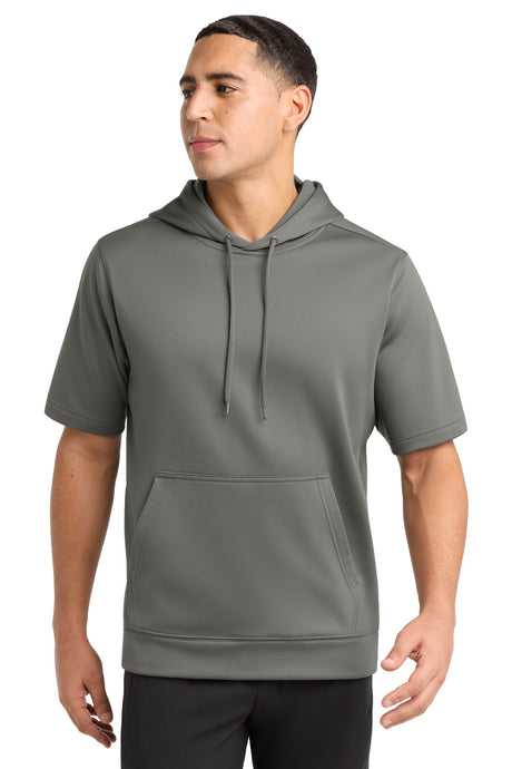 Sport-Tek  ®  Sport-Wick  ®  Fleece Short Sleeve Hooded Pullover. ST251 - Sport-Tek ST251
