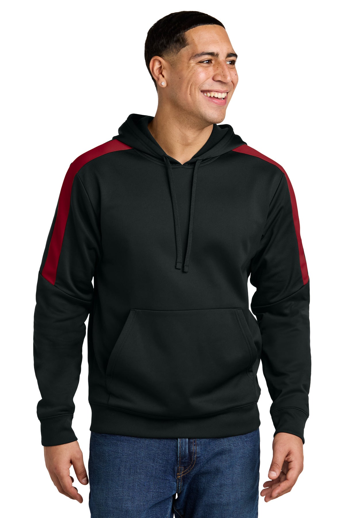 Sport-Tek ST255 Sport-Wick Fleece United Pullover Hoodie