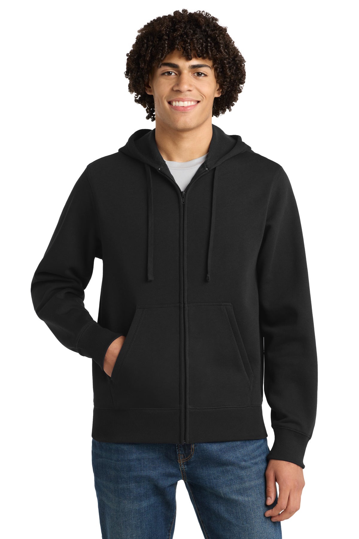 Sport-Tek ®  Full-Zip Hooded Sweatshirt. ST258 - Sport-Tek ST258