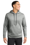 Sport-Tek ST264 PosiCharge Sport-Wick Heather Fleece Hooded Pullover