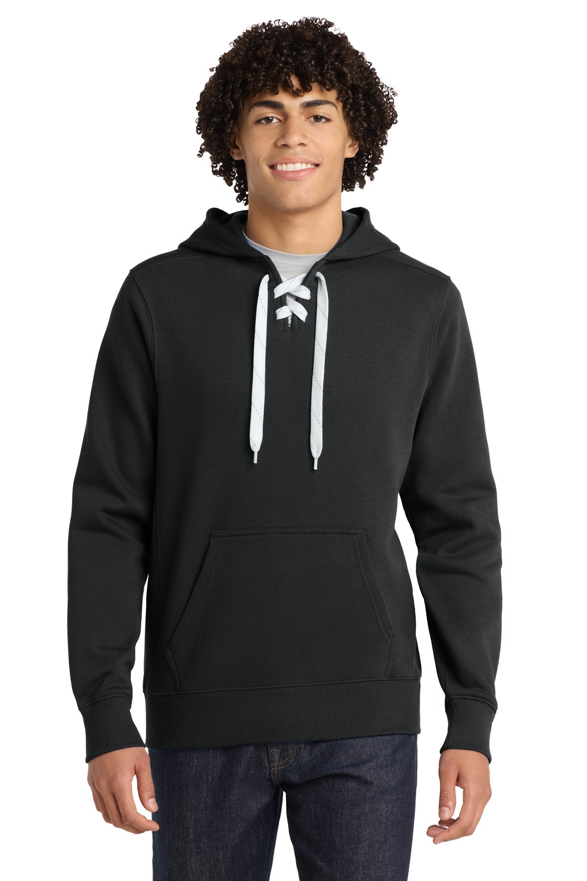 Sport-Tek ST271 Lace Up Pullover Hooded Sweatshirt