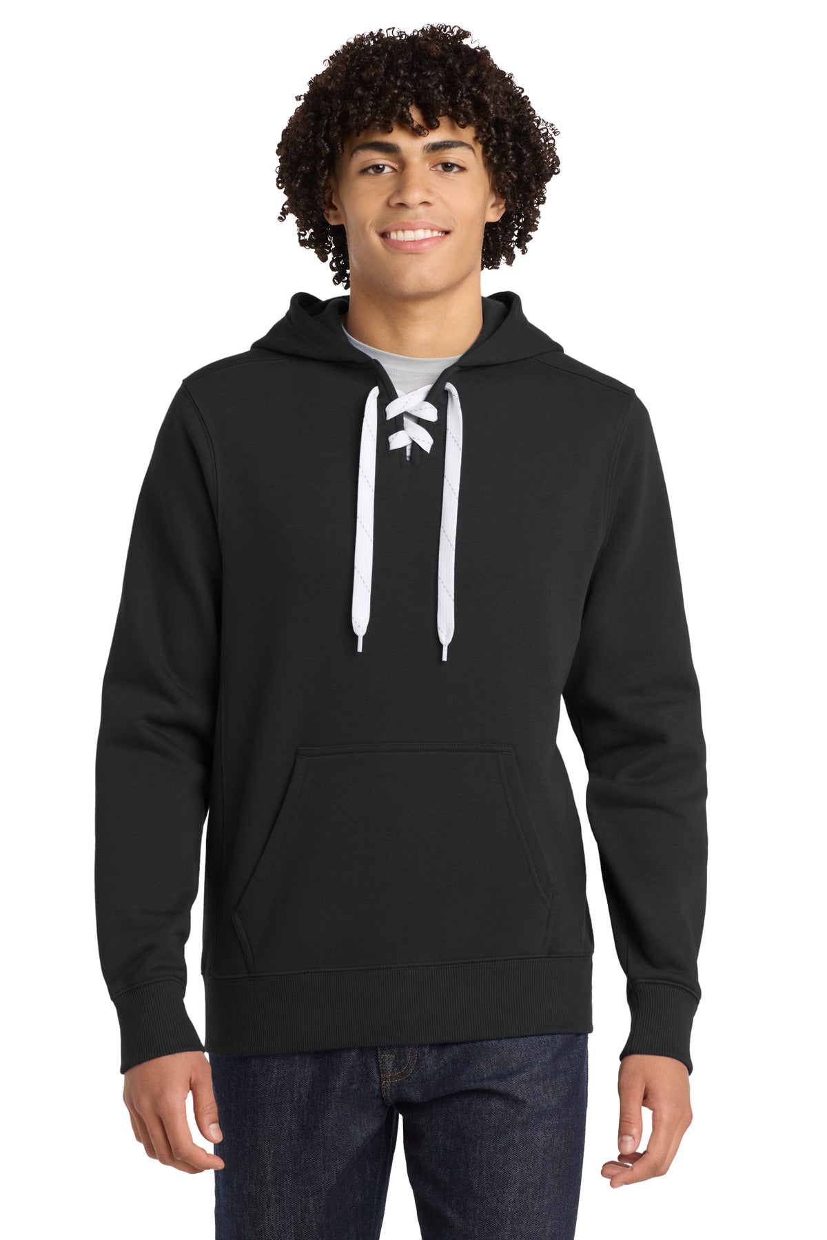 Sport-Tek ST271 Lace Up Pullover Hooded Sweatshirt