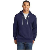Lace Up Pullover Hooded Sweatshirt Joe's USA