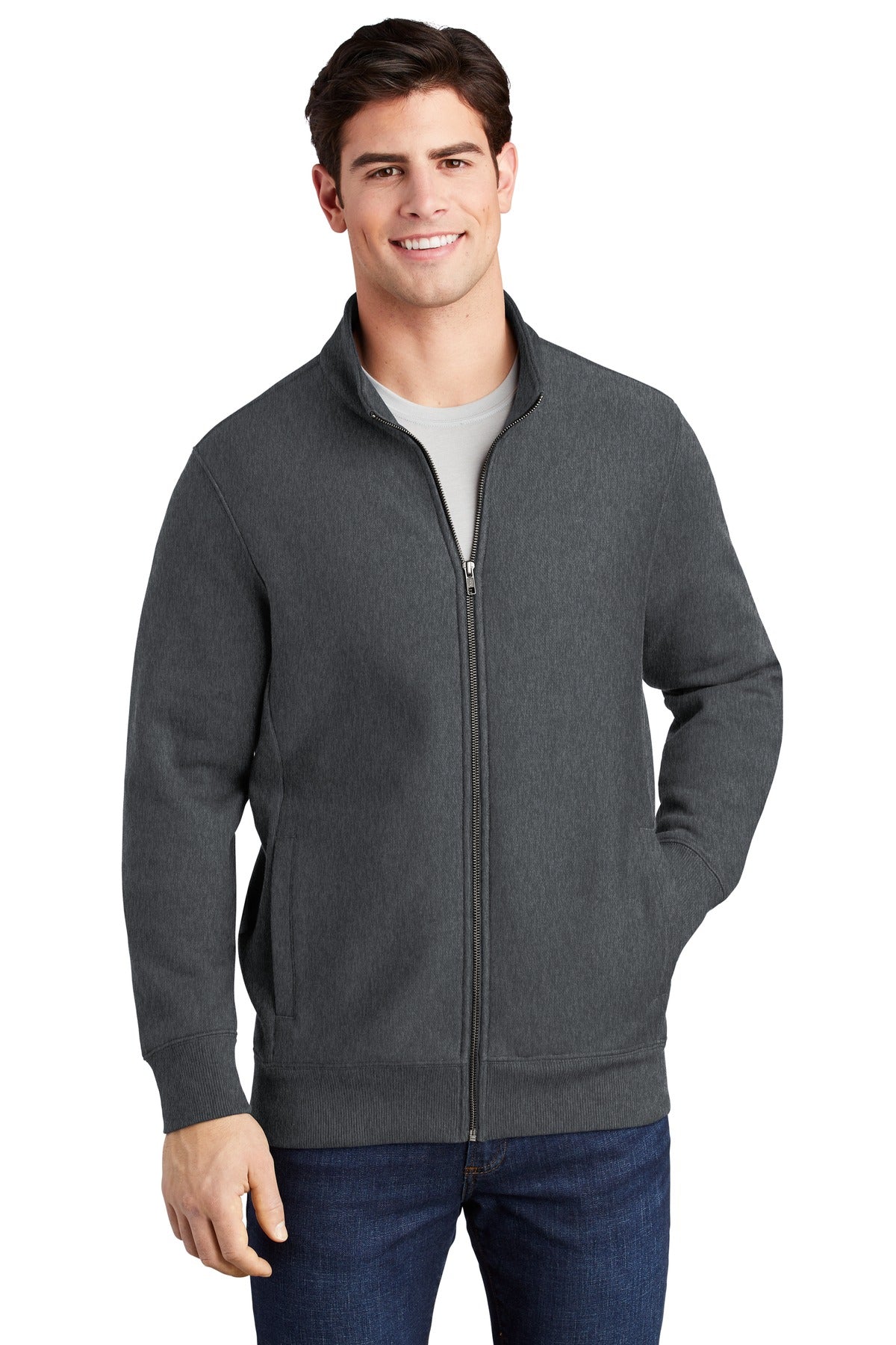 Sport-Tek  ®  Super Heavyweight Full-Zip Sweatshirt ST284 - Sport-Tek ST284