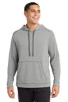 Sport-Tek  ®  PosiCharge  ®  Tri-Blend Wicking Fleece Hooded Pullover. ST296 - Sport-Tek ST296