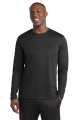 Sport-Tek ®  PosiCharge ®  RacerMesh ®  Long Sleeve Tee. ST340LS - Sport-Tek ST340LS
