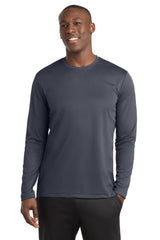 Sport-Tek ®  PosiCharge ®  RacerMesh ®  Long Sleeve Tee. ST340LS - Sport-Tek ST340LS