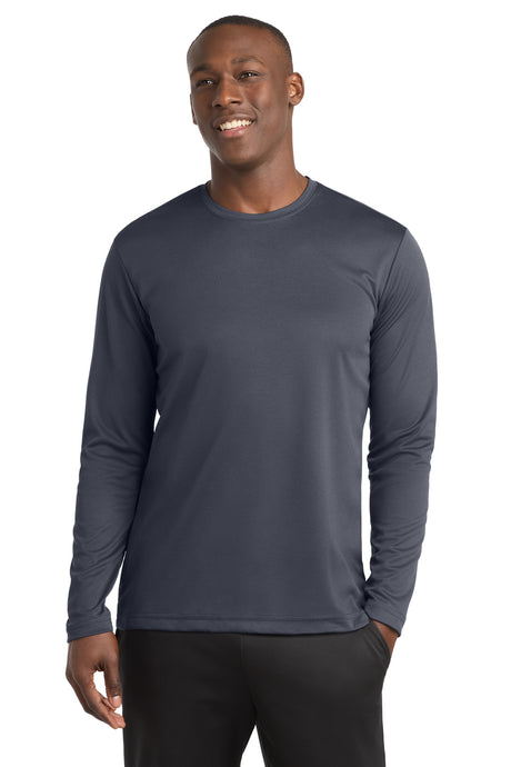 Sport-Tek ®  PosiCharge ®  RacerMesh ®  Long Sleeve Tee. ST340LS - Sport-Tek ST340LS