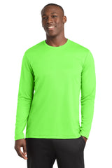 Sport-Tek ®  PosiCharge ®  RacerMesh ®  Long Sleeve Tee. ST340LS - Sport-Tek ST340LS