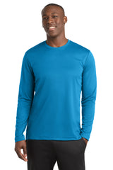 Sport-Tek ®  PosiCharge ®  RacerMesh ®  Long Sleeve Tee. ST340LS - Sport-Tek ST340LS