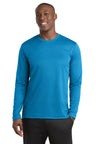 Sport-Tek ®  PosiCharge ®  RacerMesh ®  Long Sleeve Tee. ST340LS - Sport-Tek ST340LS