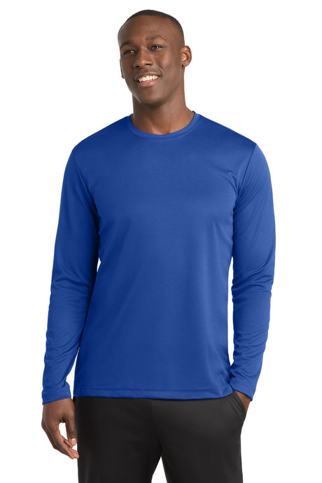 Sport-Tek ®  PosiCharge ®  RacerMesh ®  Long Sleeve Tee. ST340LS - Sport-Tek ST340LS