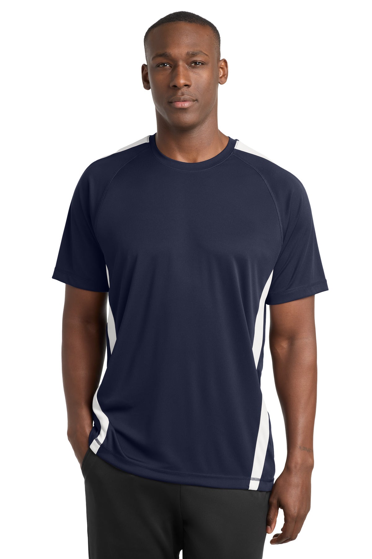 Sport-Tek ®  Colorblock PosiCharge ®  Competitor™ Tee. ST351 - Sport-Tek ST351