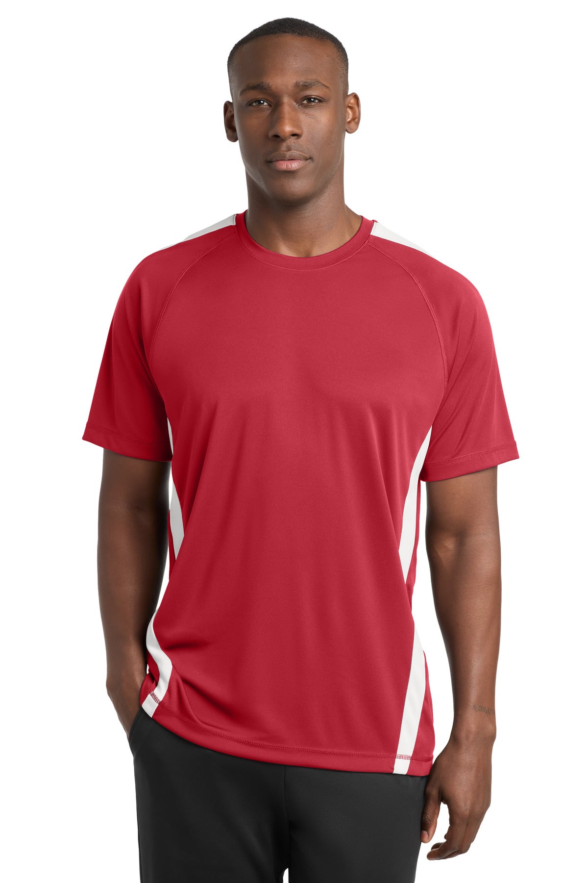 Sport-Tek ®  Colorblock PosiCharge ®  Competitor™ Tee. ST351 - Sport-Tek ST351