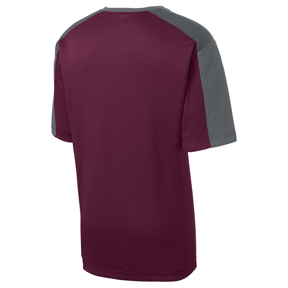 Men's PosiCharge Competitor Sleeve-Blocked Tee T-Shirts DRI-EQUIP