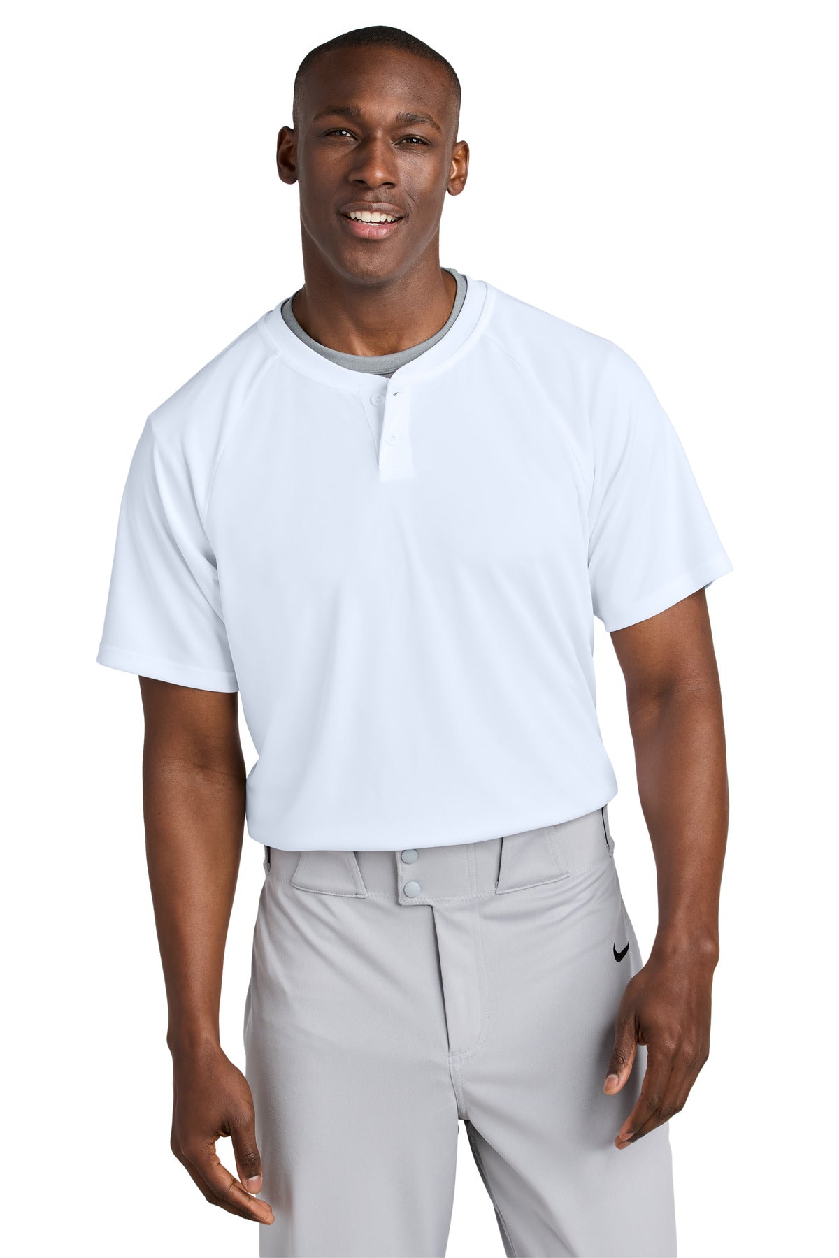 Sport-Tek ST359 PosiCharge Competitor 2-Button Henley