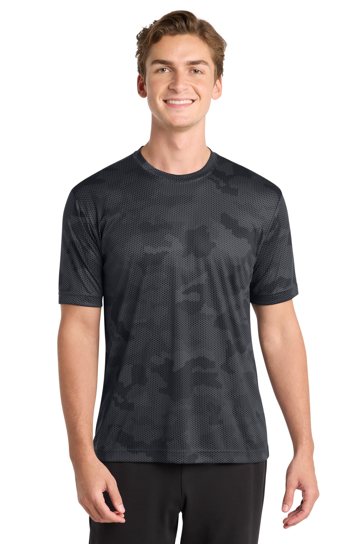 Sport-Tek ®  CamoHex Tee. ST370 - Sport-Tek ST370