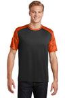 Sport-Tek ®  CamoHex Colorblock Tee. ST371 - Sport-Tek ST371