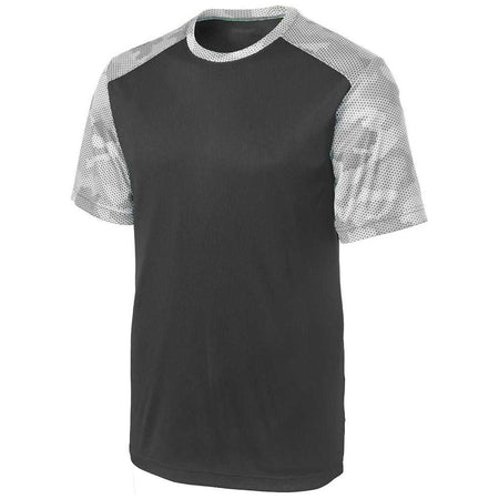 Men's CamoHex Colorblock Tee DRI-EQUIP Mens Apparel